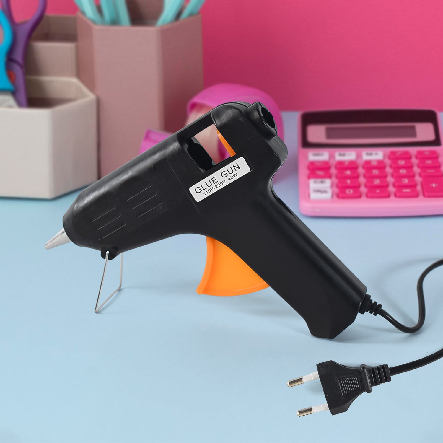 Professional Hot Melt Glue Gun with Rapid Heating and Quick Melt Glue Gun For Multiuser (40W) - Shivani Jaswal Professional Hot Melt Glue Gun with Rapid Heating and Quick Melt Glue Gun For Multiuser (40W)