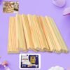 Wooden Pattern Brain Puzzles 20 Pcs Wooden Strips, 40 Pattern Cards (1 Set)