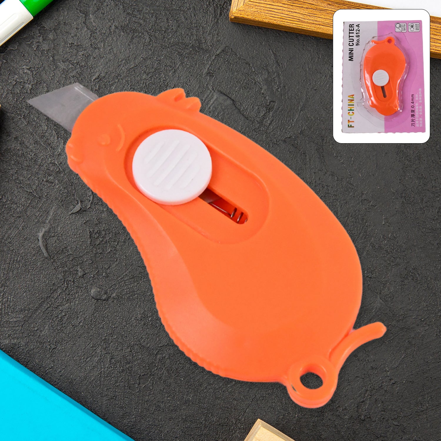 Mini Cutter Portable & Safe Box Opener (Multiple Uses) - Shivani Jaswal Mini Cutter Portable & Safe Box Opener (Multiple Uses)