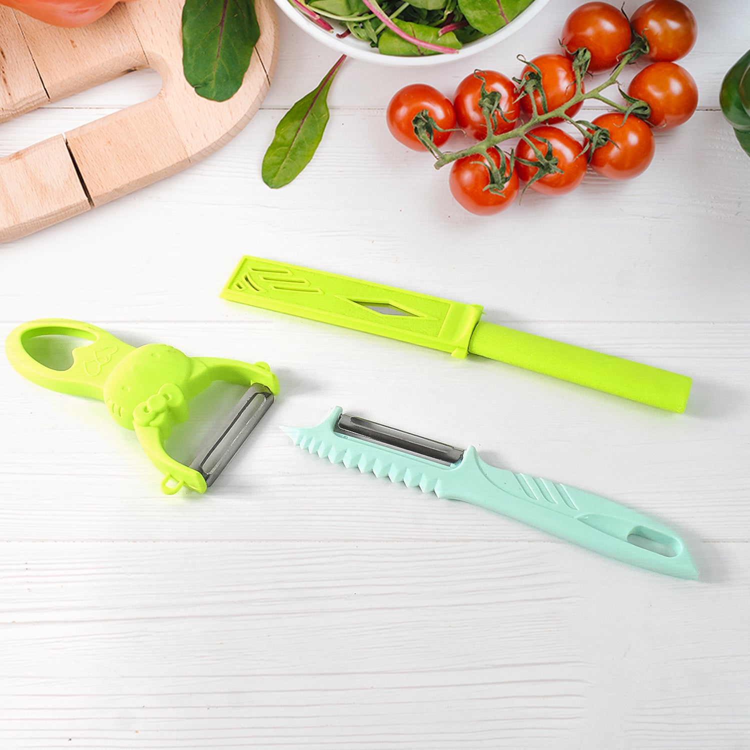 Kitchen Vegetable Peelers (3 Pc Set) - Shivani Jaswal Kitchen Vegetable Peelers (3 Pc Set)