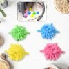 Soft Star Washing Machine, Laundry Dryer Balls Laundry Ball (4 Pcs / Multi Color)