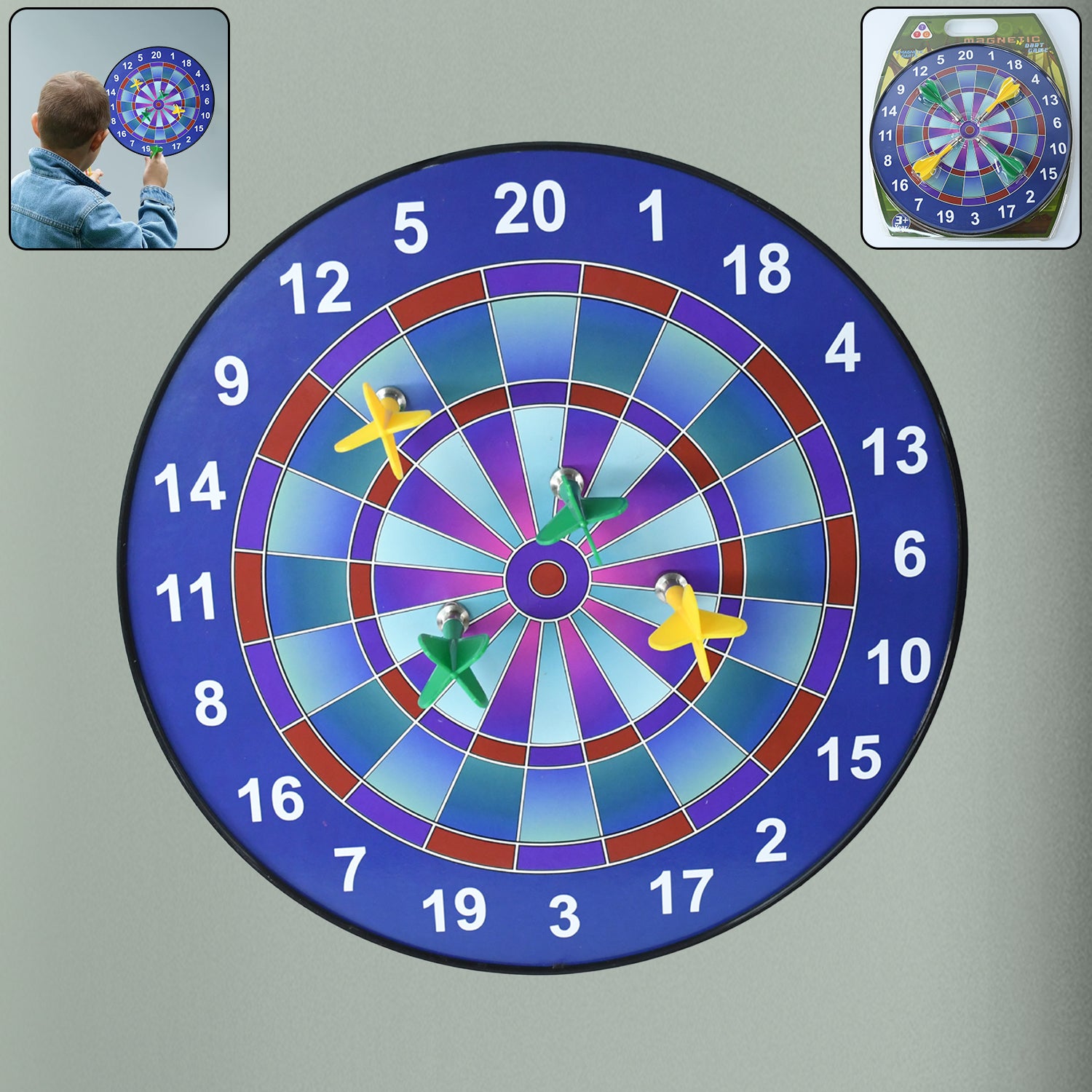 Magnetic Dartboard Game Set for Kids & Adults - Shivani Jaswal Magnetic Dartboard Game Set for Kids & Adults