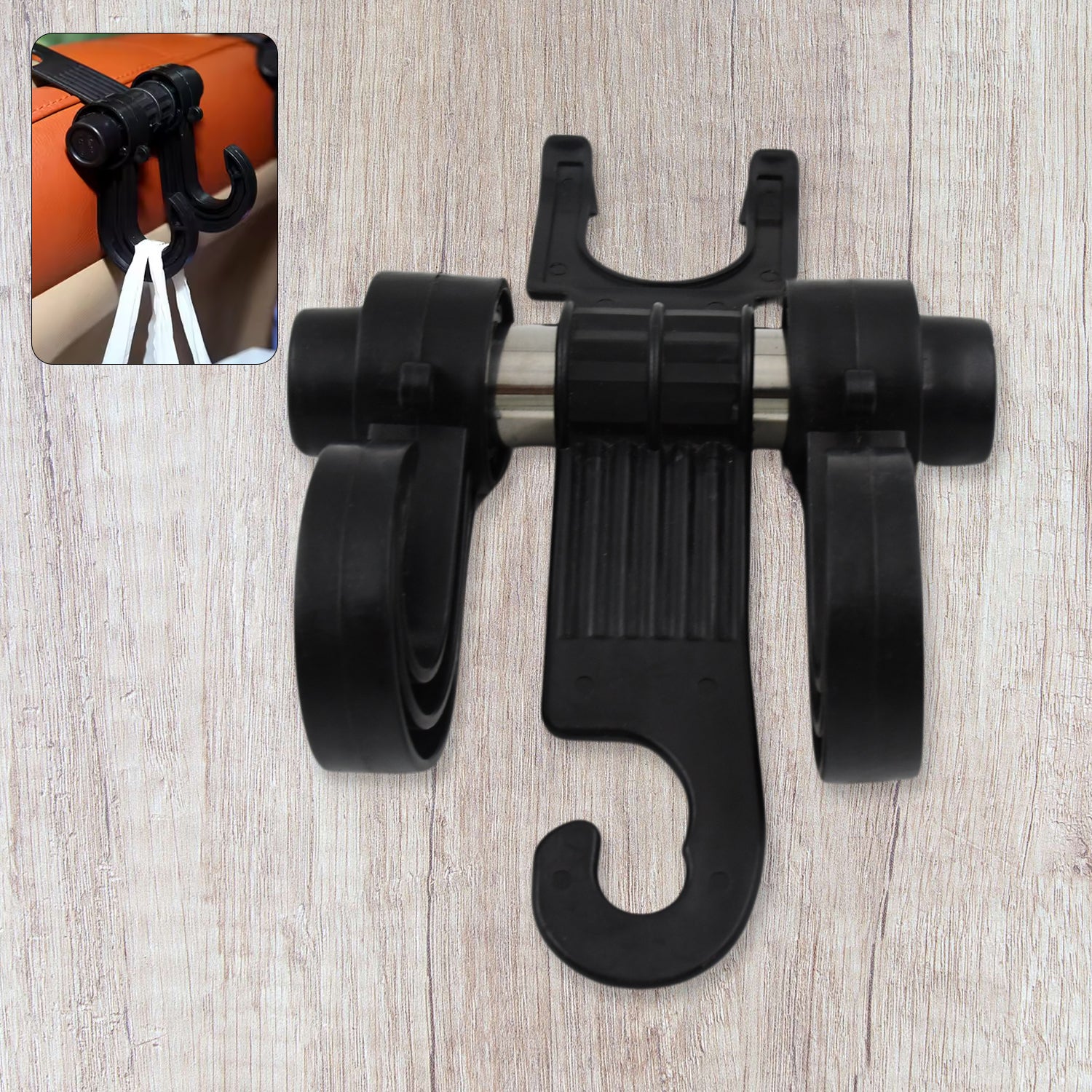 Car Hooks Vehicle Back Seat Hidden Headrest Hanger (1 Pc) - Shivani Jaswal Car Hooks Vehicle Back Seat Hidden Headrest Hanger (1 Pc)