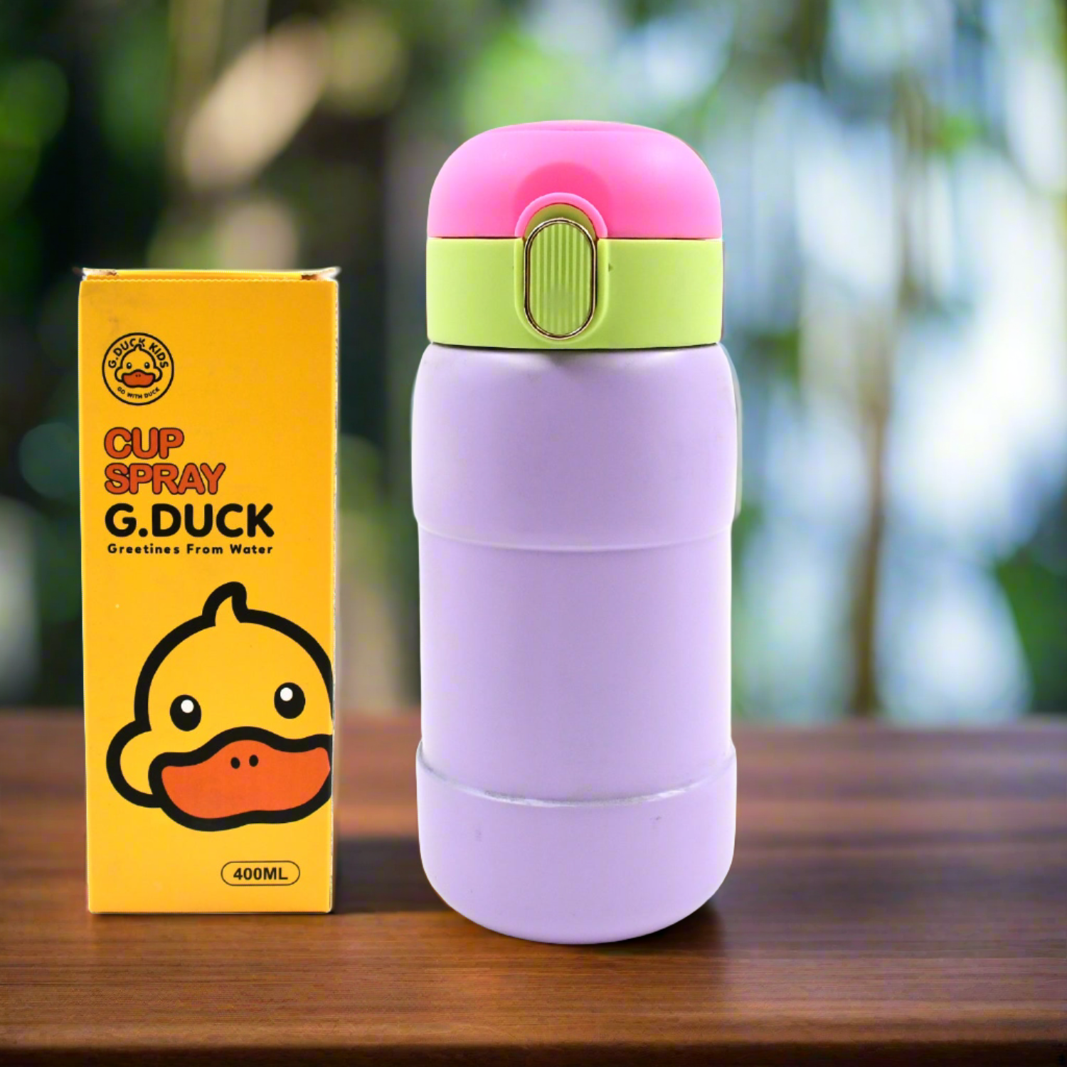 Duck Stainless Steel Water Bottle (1 Pc / Mix Design) - Shivani Jaswal Duck Stainless Steel Water Bottle (1 Pc / Mix Design)