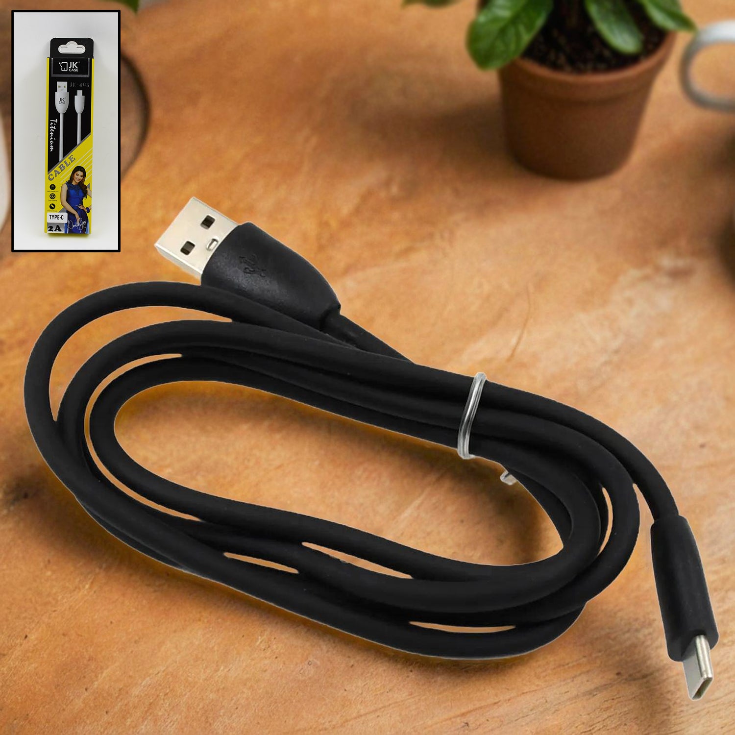 JK 2A Type C data cable Fast Charging, Data Transfer Cable (1 Pc) - Shivani Jaswal JK 2A Type C data cable Fast Charging, Data Transfer Cable (1 Pc)