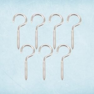 Eye Hooks Screw in Heavy Duty, Stainless Steel Eye Bolts Screw (7 Pc Set)