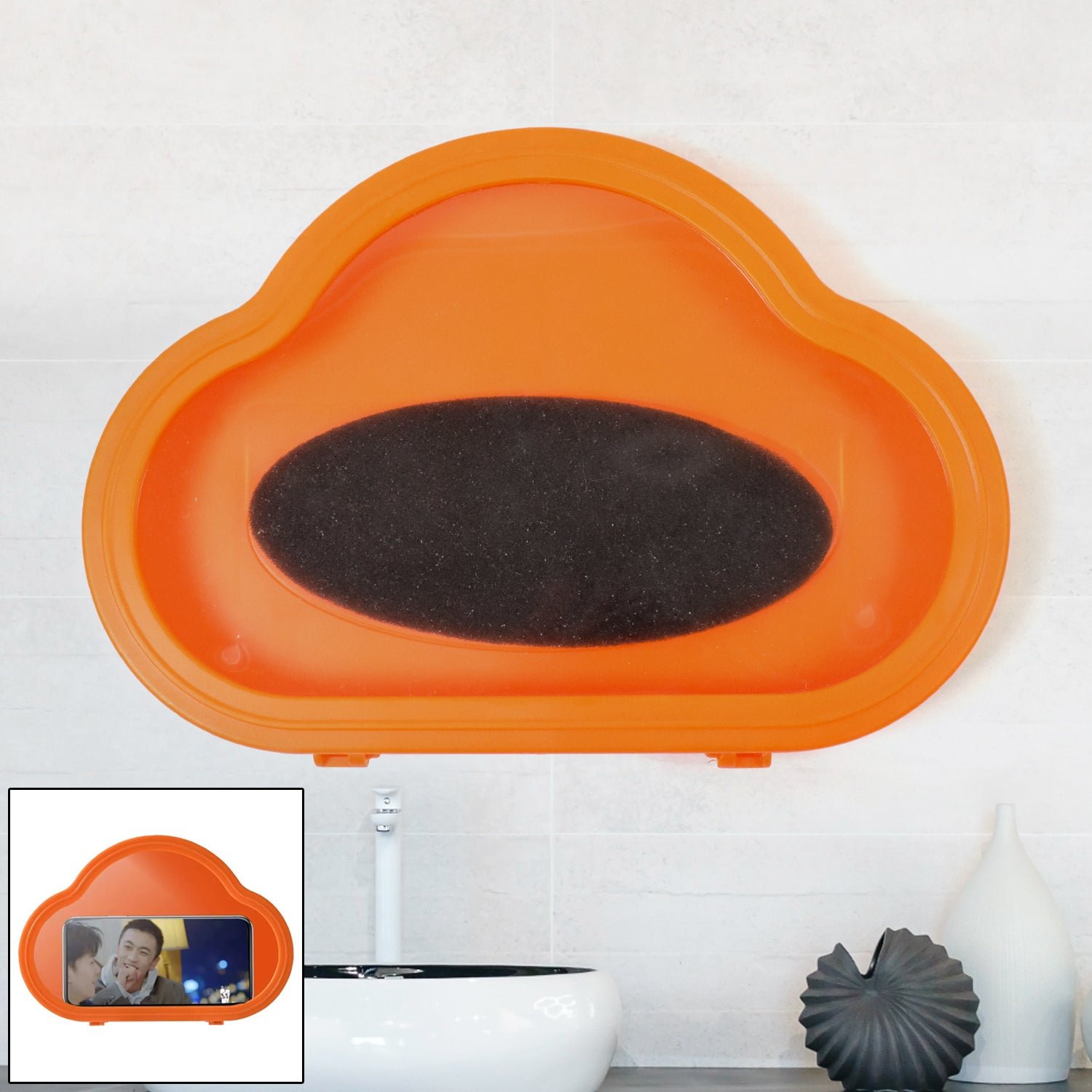 Smartphone / Mobile Stand, Waterproof Case, Smartphone Stand Case (1 Pc/ Orange) - Shivani Jaswal Smartphone / Mobile Stand, Waterproof Case, Smartphone Stand Case (1 Pc/ Orange)