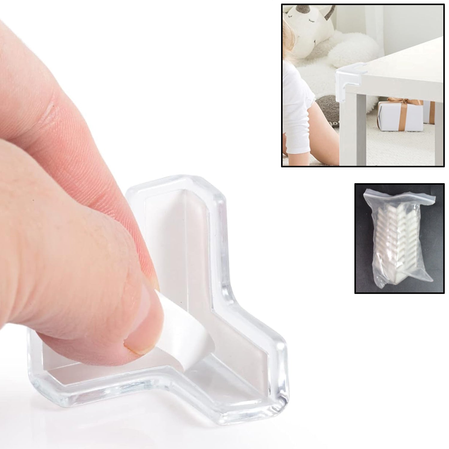 Corner Protector for Baby (10 Pcs Set / T Shape) - Shivani Jaswal Corner Protector for Baby (10 Pcs Set / T Shape)
