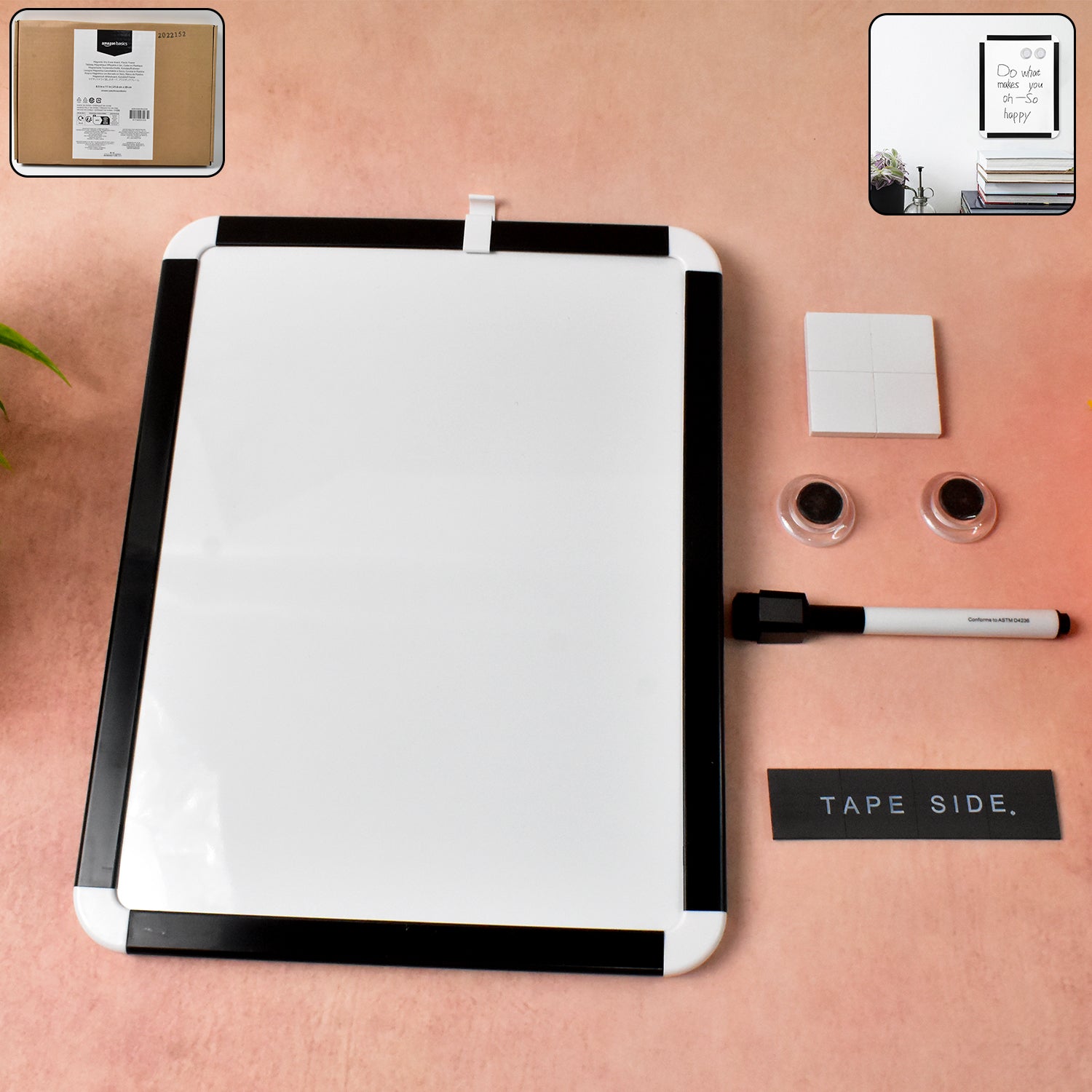 Magnetic White Board, Small Dry-Erase Board (21.6×28 Cm / 1 Set) - Shivani Jaswal Magnetic White Board, Small Dry-Erase Board (21.6×28 Cm / 1 Set)