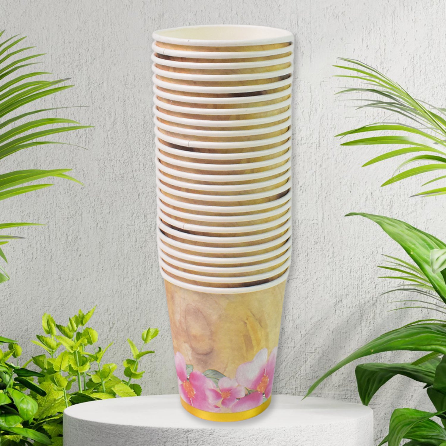 Disposable Paper Cups, Disposable Tea, Coffee Cups (24 Pcs Set / Mix Color & Design) - Shivani Jaswal Disposable Paper Cups, Disposable Tea, Coffee Cups (24 Pcs Set / Mix Color & Design)
