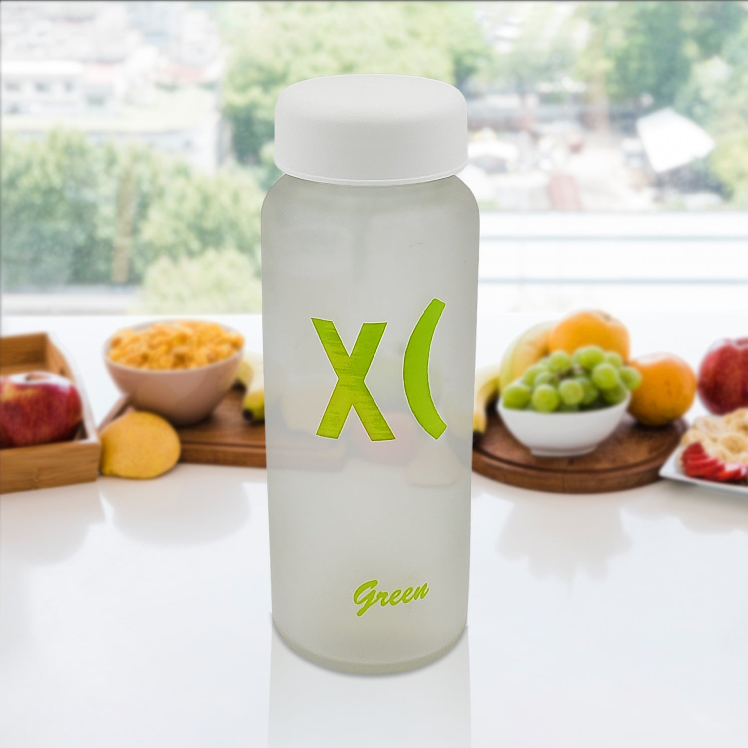 Outdoor Sport Glass water bottle (450 ML Approx / Mix Color / Design) - Shivani Jaswal Outdoor Sport Glass water bottle (450 ML Approx / Mix Color / Design)