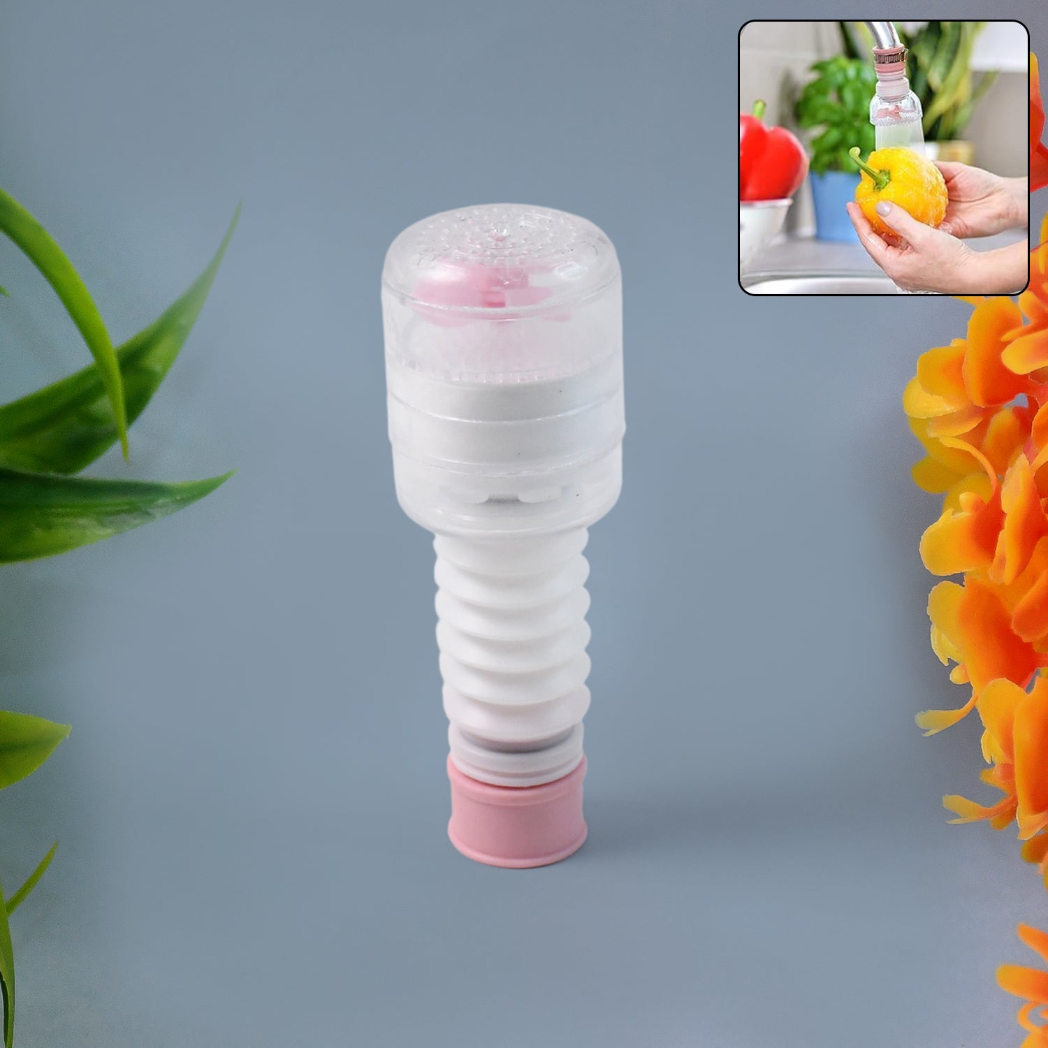 Flexible Plastic Faucet Extender (1 pc) - Shivani Jaswal Flexible Plastic Faucet Extender (1 pc)