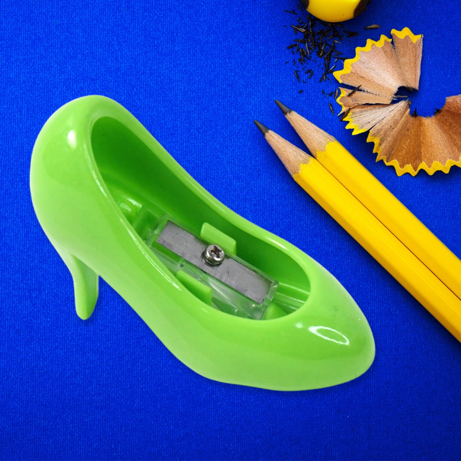 High Heels Shape Pencil Sharpener Single Pencil Sharpeners (Mix Colour) - Shivani Jaswal High Heels Shape Pencil Sharpener Single Pencil Sharpeners (Mix Colour)