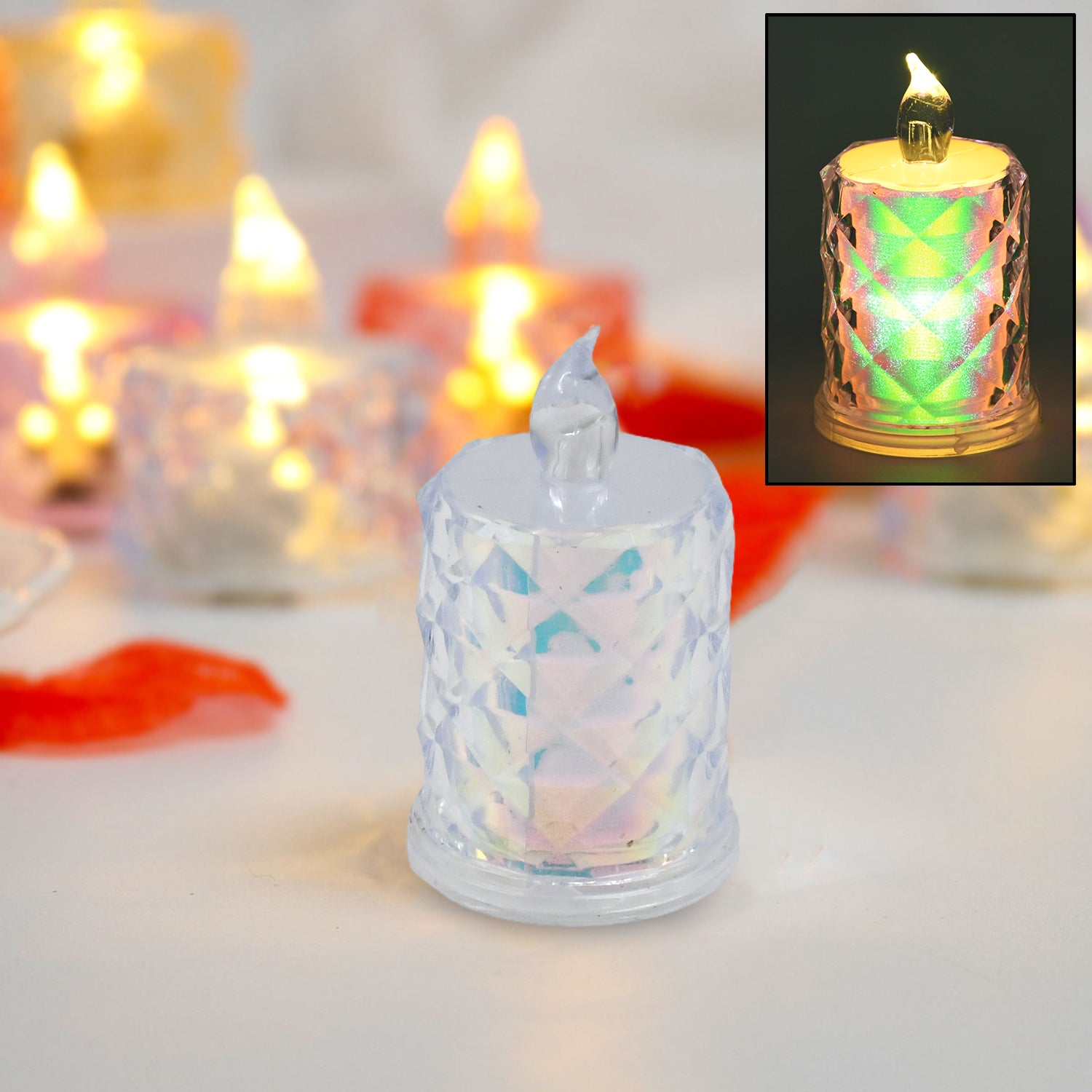 Festive Lighting for Any Occasion: 1 Pack LED Tealight Candles - Shivani Jaswal Festive Lighting for Any Occasion: 1 Pack LED Tealight Candles