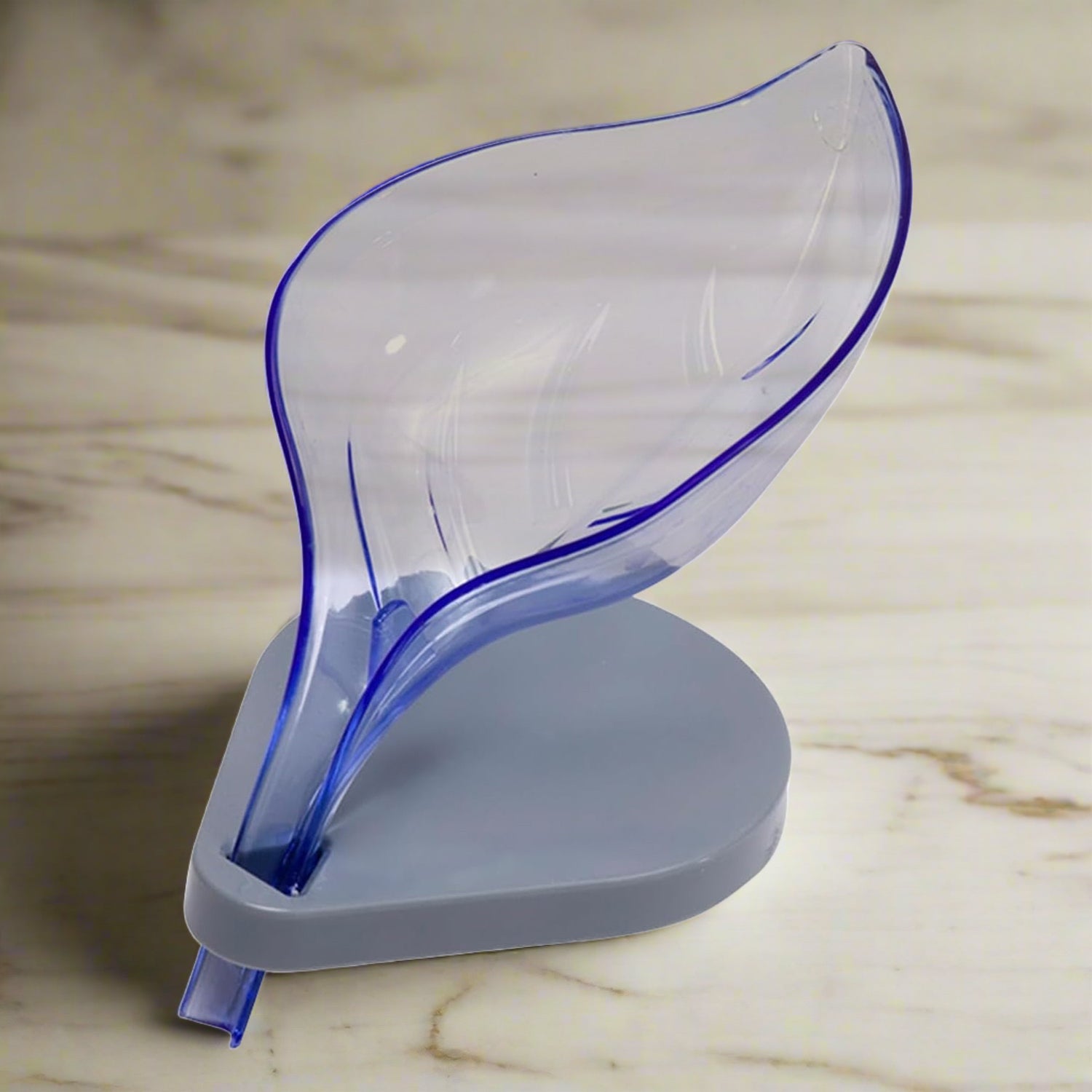 Plastic Leaf Shape Soap Box Self Draining Bathroom Soap Holder, Decorative Drainage Plastic Soap Dish with Draining Tray (Mix Color / 1 Pc) - Shivani Jaswal Plastic Leaf Shape Soap Box Self Draining Bathroom Soap Holder, Decorative Drainage Plastic Soap Dish with Draining Tray (Mix Color / 1 Pc)