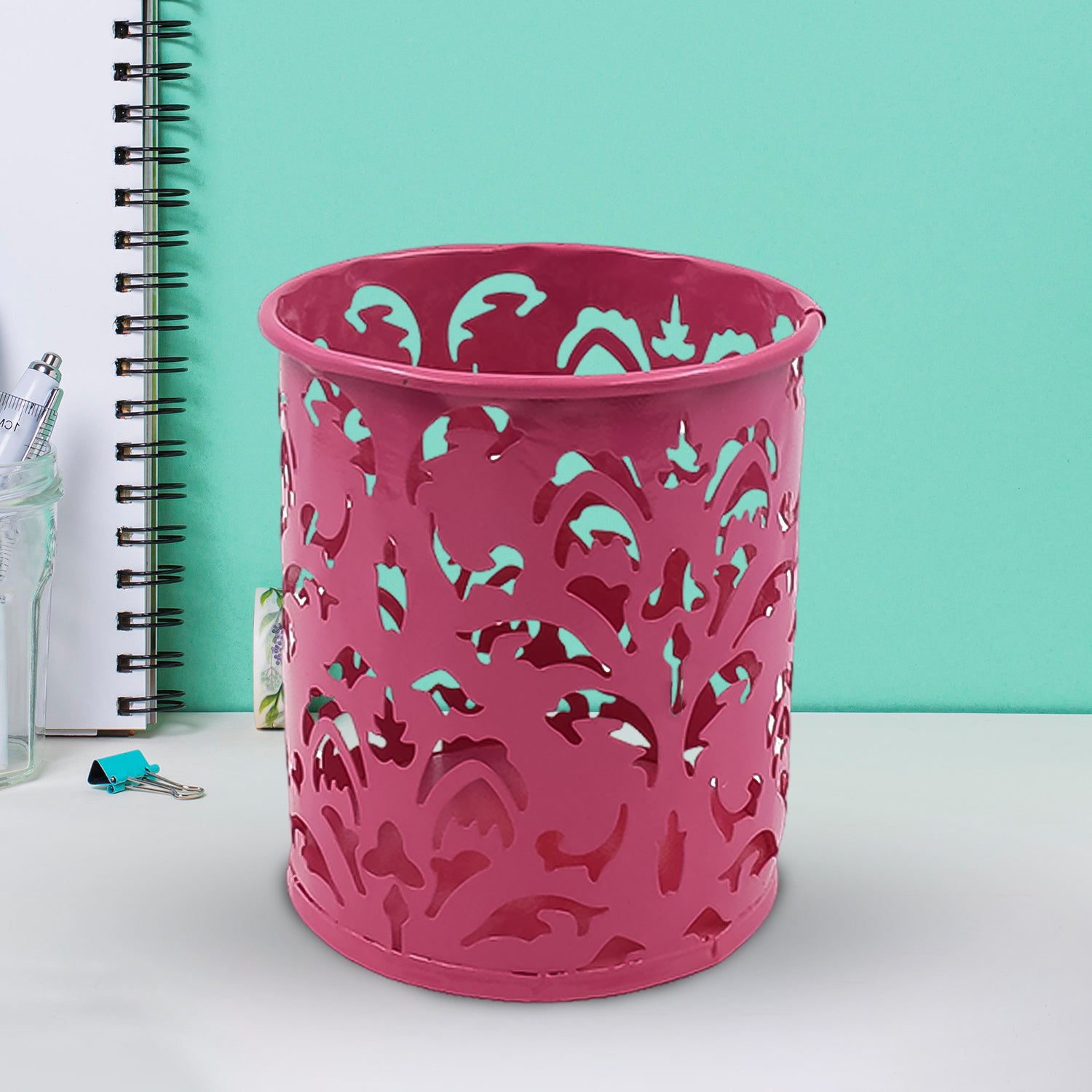 Pen holder Office Desk Metal Mesh Pen Stand (1 Pc) - Shivani Jaswal Pen holder Office Desk Metal Mesh Pen Stand (1 Pc)