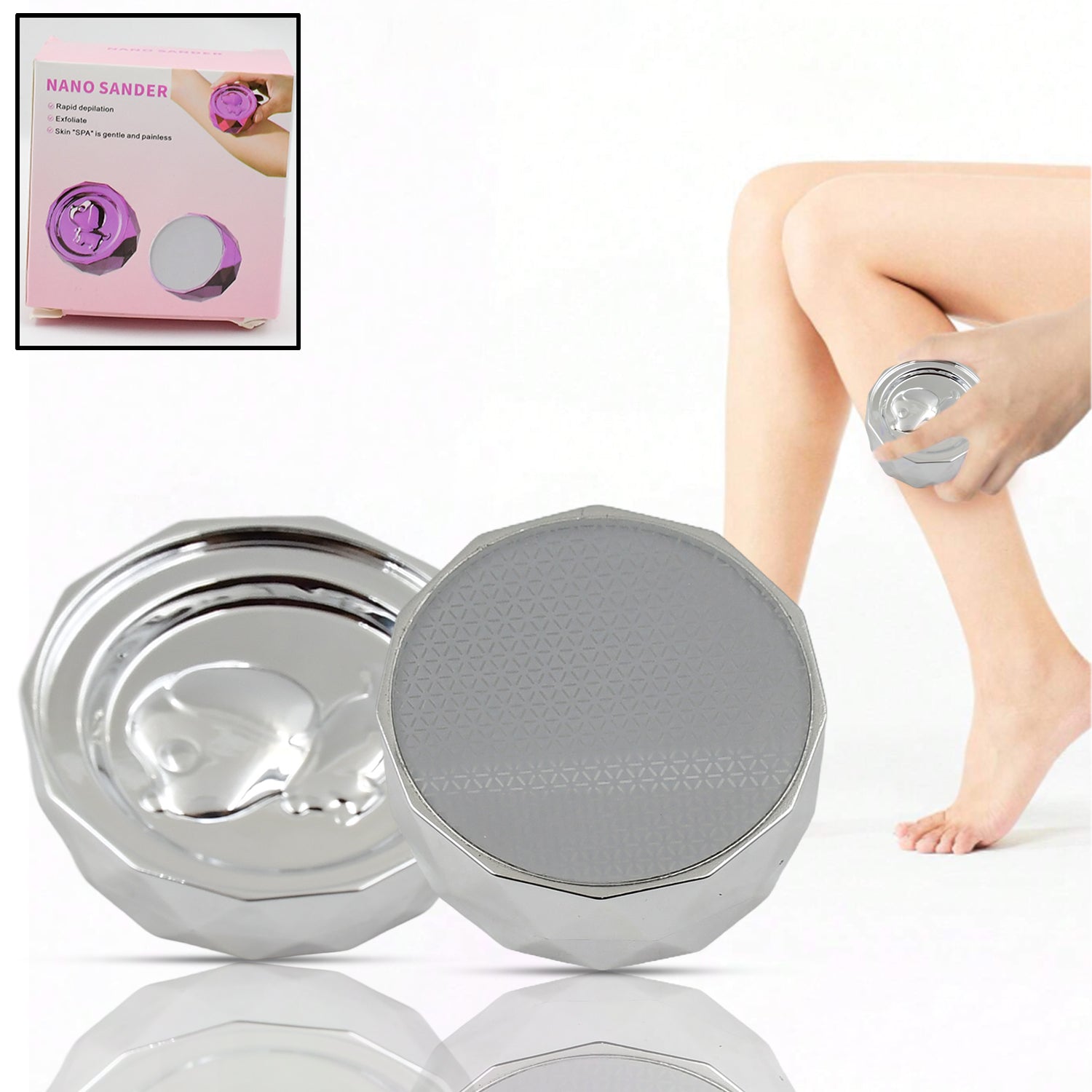 Nano Hair Remover for Arms, Legs, Back One Sided Skin Hair Remover (1 Pc) - Shivani Jaswal Nano Hair Remover for Arms, Legs, Back One Sided Skin Hair Remover (1 Pc)