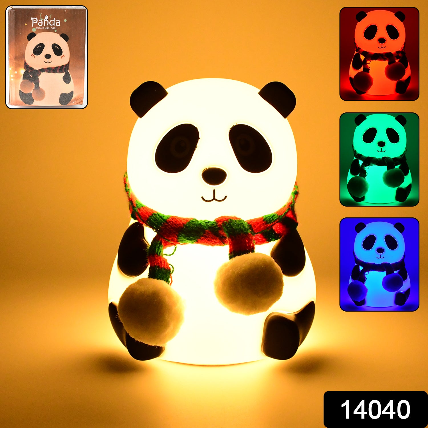 Panda 7-Color LED Silicone Touch Lamp (1 Pc) - Shivani Jaswal Panda 7-Color LED Silicone Touch Lamp (1 Pc)