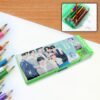 Multipurpose Compass Box (2 Compartments): Cartoon Pencil Case for Kids