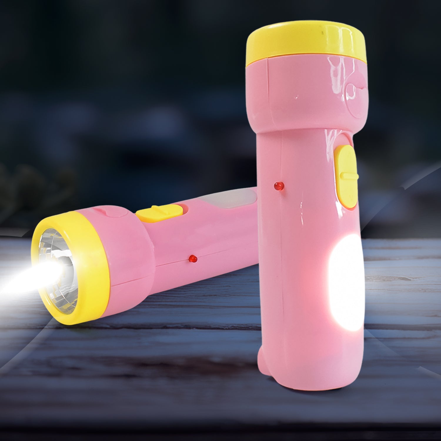 2-in-1 Rechargeable Small Handy LED Torchlight for Home, Outdoor, Tracking (1 Pc) - Shivani Jaswal 2-in-1 Rechargeable Small Handy LED Torchlight for Home, Outdoor, Tracking (1 Pc)