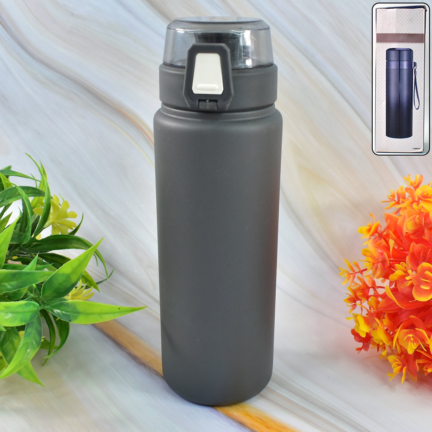 Stainless Steel Double Walled Vacuum Insulated Water Bottle (Mix Design 1 Pc) - Shivani Jaswal Stainless Steel Double Walled Vacuum Insulated Water Bottle (Mix Design 1 Pc)