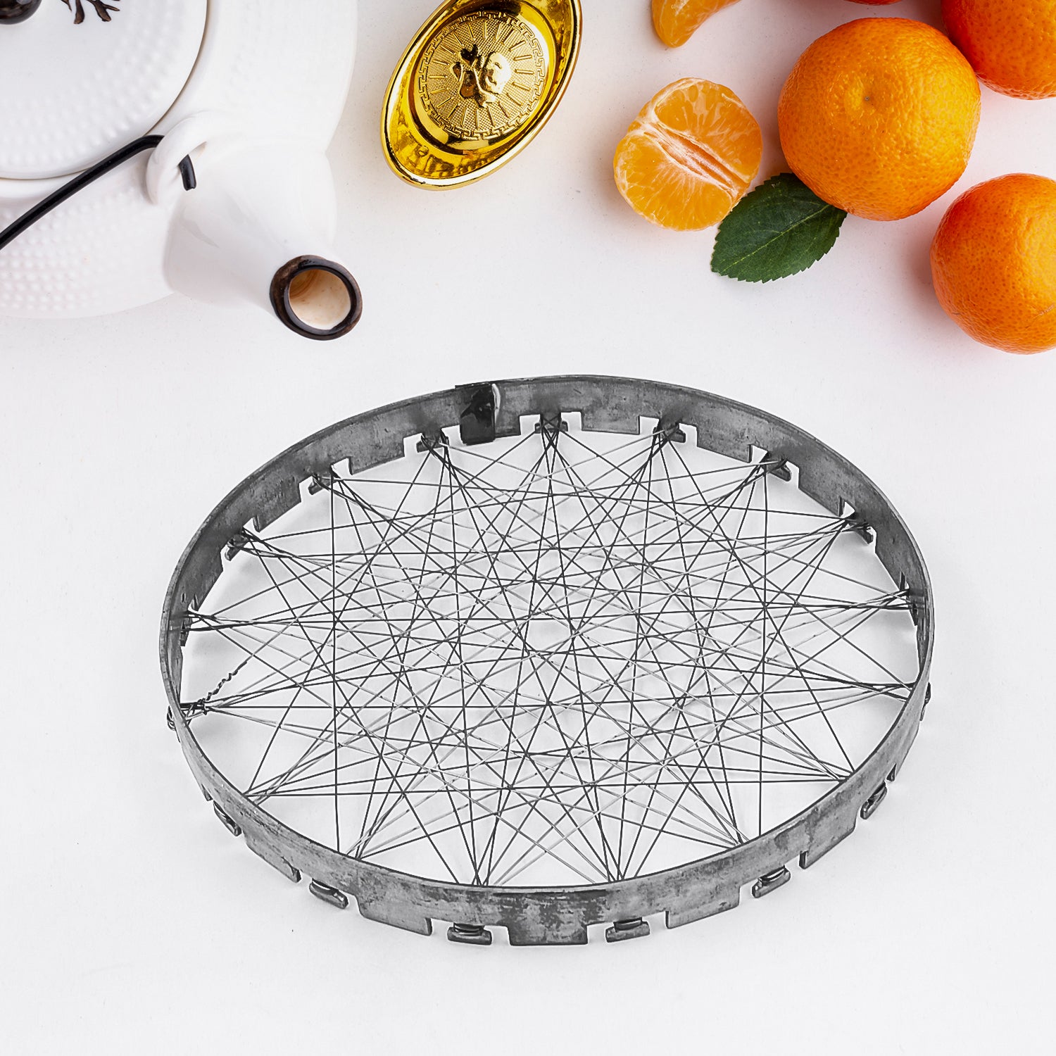 Stainless Steel Grill Jalli, Chota Tandoor - Shivani Jaswal Stainless Steel Grill Jalli, Chota Tandoor
