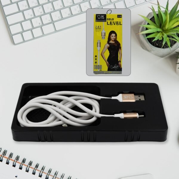 JK 2.4A Fast Charging for android, Micro Cable (1300 mm)