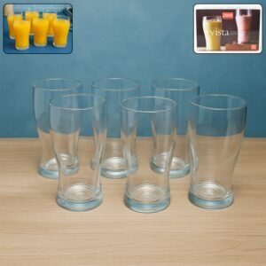 Apex Vista Unbreakable Pitcher Glass Set â€“ 350 ML (Approx) | 6-Piece