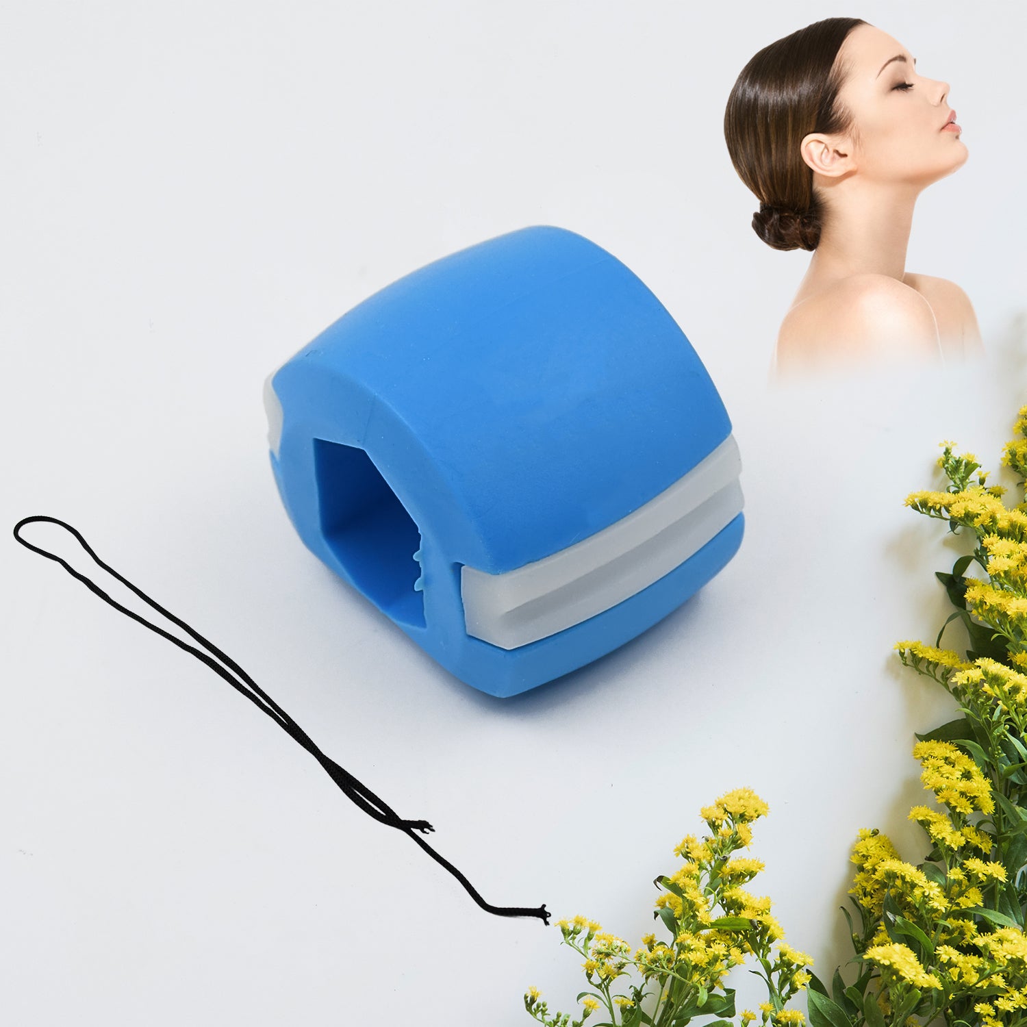 CN Blue Mouth Exerciser – Fast Jaw Sculpting Tool - Shivani Jaswal CN Blue Mouth Exerciser – Fast Jaw Sculpting Tool