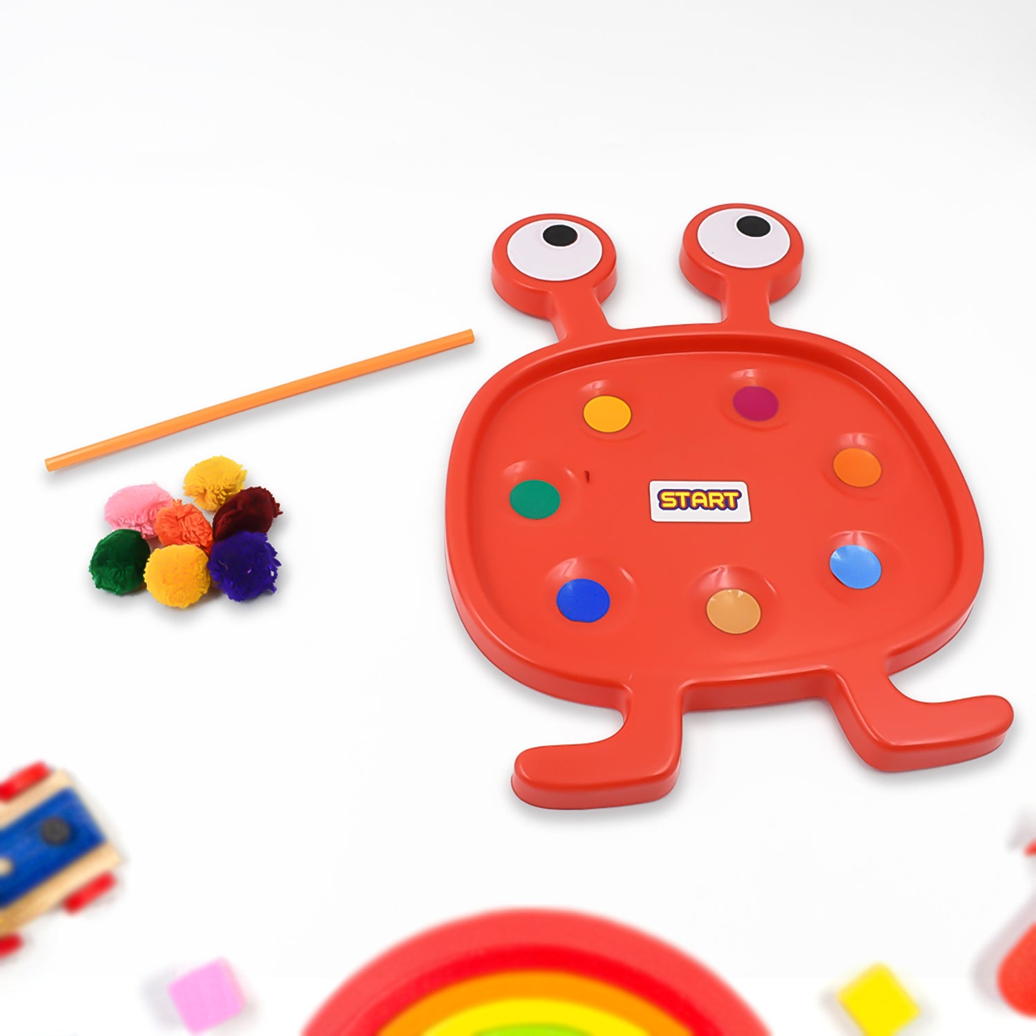 Fu Fu Monster Plastic Toy for Kids Set - Shivani Jaswal Fu Fu Monster Plastic Toy for Kids Set