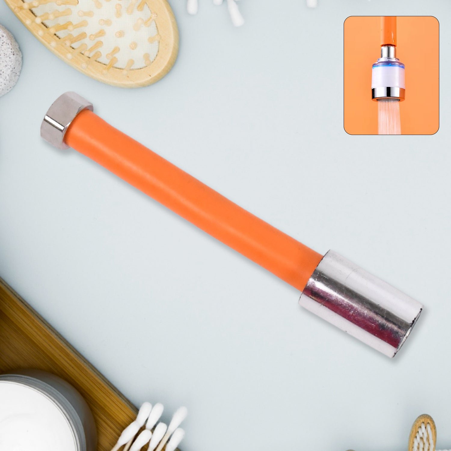 Universal Extension Tube 360° Swivel Free Bending Flexible Connector (17 Cm) - Shivani Jaswal Universal Extension Tube 360° Swivel Free Bending Flexible Connector (17 Cm)