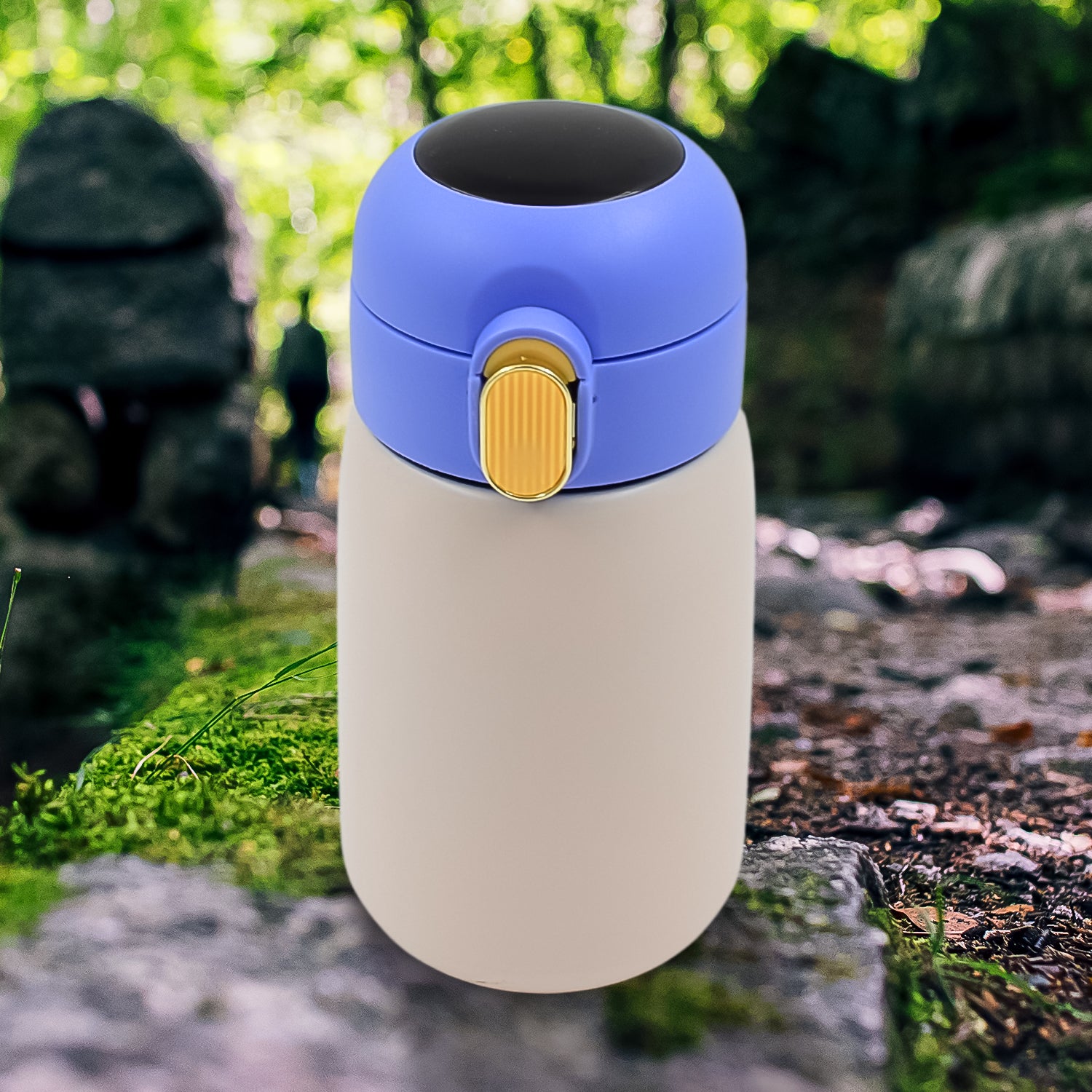 Smart Vacuum Insulated Water Bottle with LED Temperature Display (300 ML Approx) - Shivani Jaswal Smart Vacuum Insulated Water Bottle with LED Temperature Display (300 ML Approx)