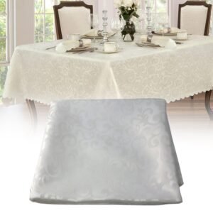 Reusable Table Cloth / Cover for Dining Picnic (140Ã—140 Cm / 1 Pc)
