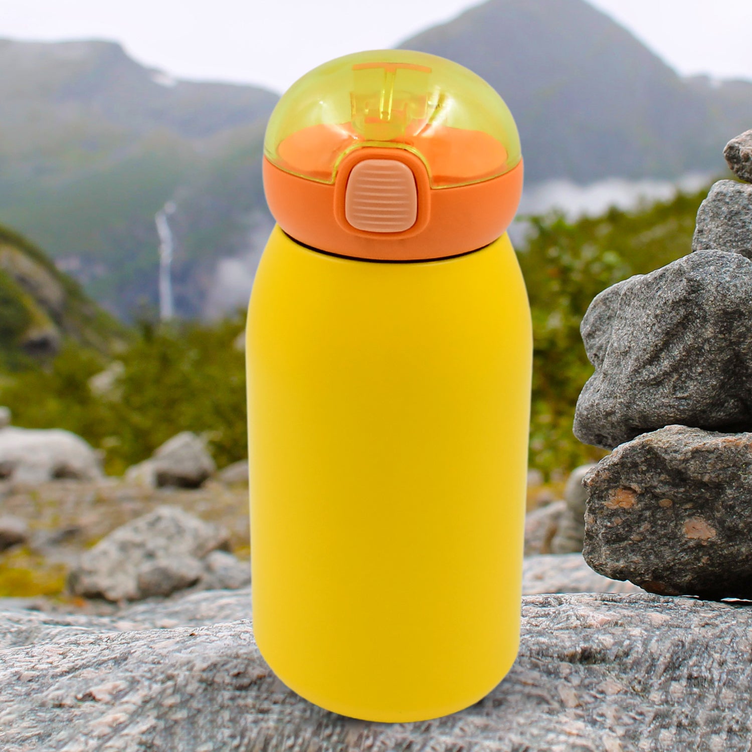 Duck Stainless Steel Water Bottle (1 Pc / Mix Design) - Shivani Jaswal Duck Stainless Steel Water Bottle (1 Pc / Mix Design)