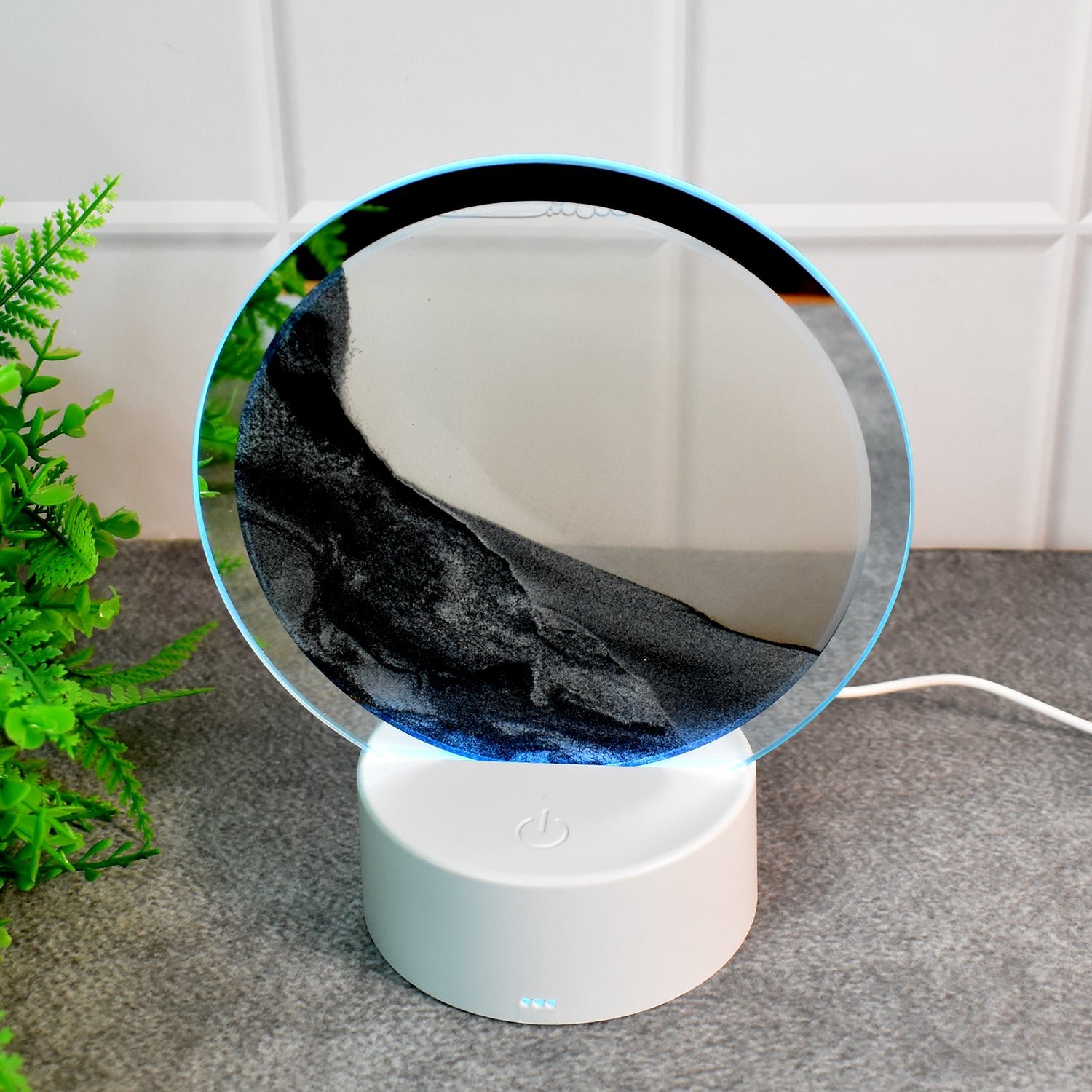 3D Liquid motion Display With LED Light (1 Pc) - Shivani Jaswal 3D Liquid motion Display With LED Light (1 Pc)