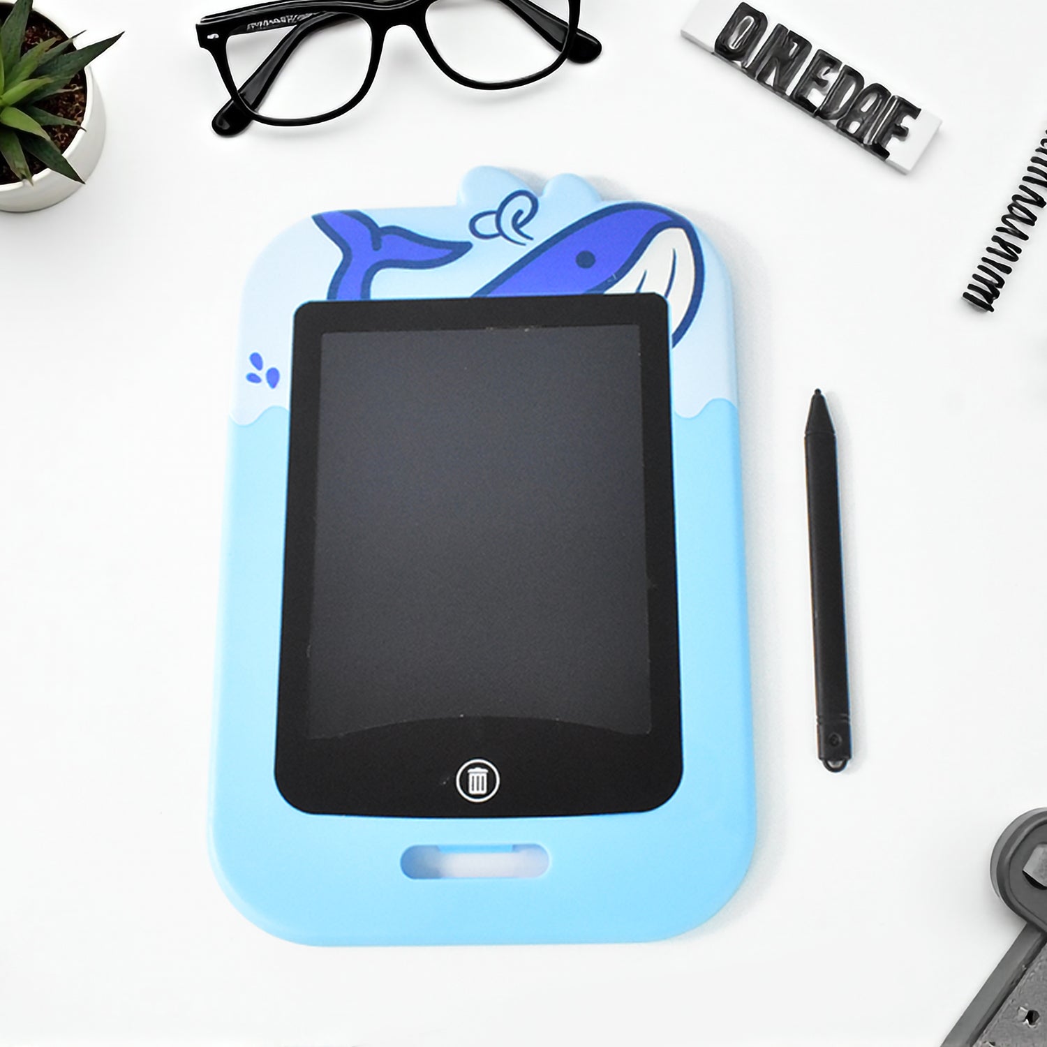Kids Portable LCD Writing Tablet (1 Pc / Mix design) - Shivani Jaswal Kids Portable LCD Writing Tablet (1 Pc / Mix design)
