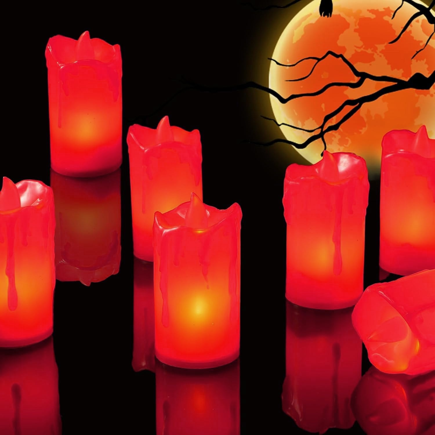 Flameless Melted Design Candles for Decoration (1 pc) - Shivani Jaswal Flameless Melted Design Candles for Decoration (1 pc)