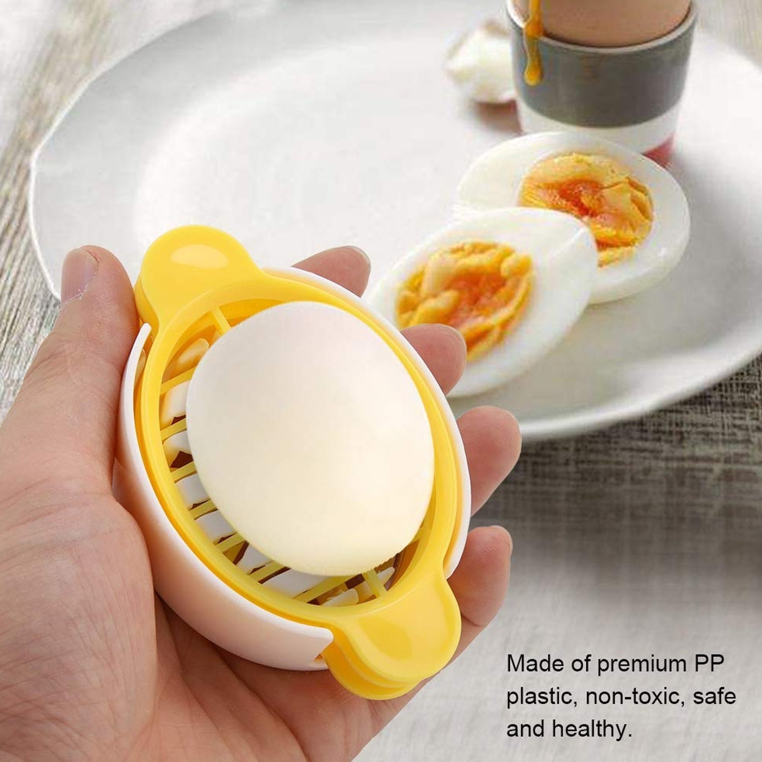 Egg Slicer, 3 in 1 Boiled Egg Slicer, Egg Slicer, Preserved Egg Slicer, Home Restaurant Kitchen Tool (1 Pc) - Shivani Jaswal Egg Slicer, 3 in 1 Boiled Egg Slicer, Egg Slicer, Preserved Egg Slicer, Home Restaurant Kitchen Tool (1 Pc)