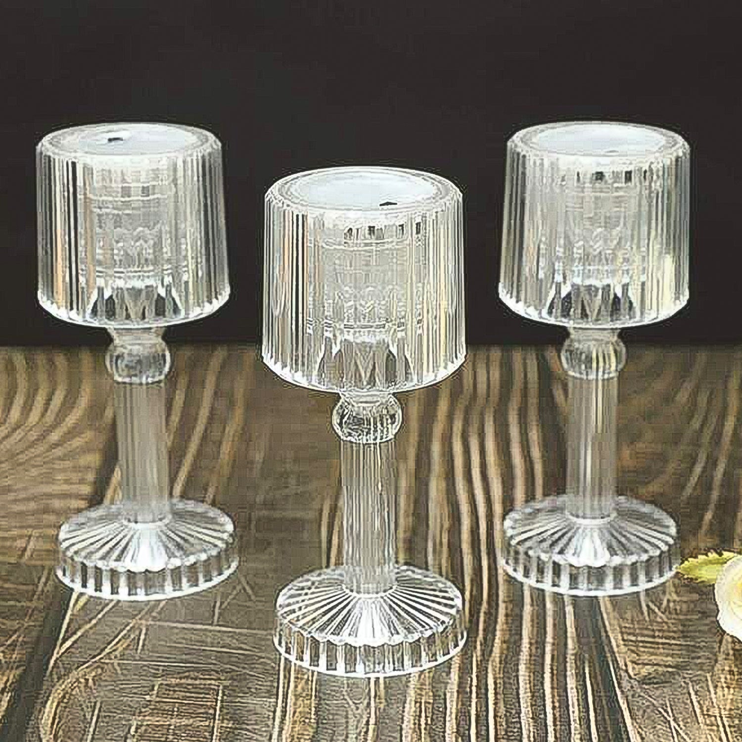 Mini Acrylic LED Desk Lamps Table Lamp Portable Crystal (1 Pc / Small) - Shivani Jaswal Mini Acrylic LED Desk Lamps Table Lamp Portable Crystal (1 Pc / Small)