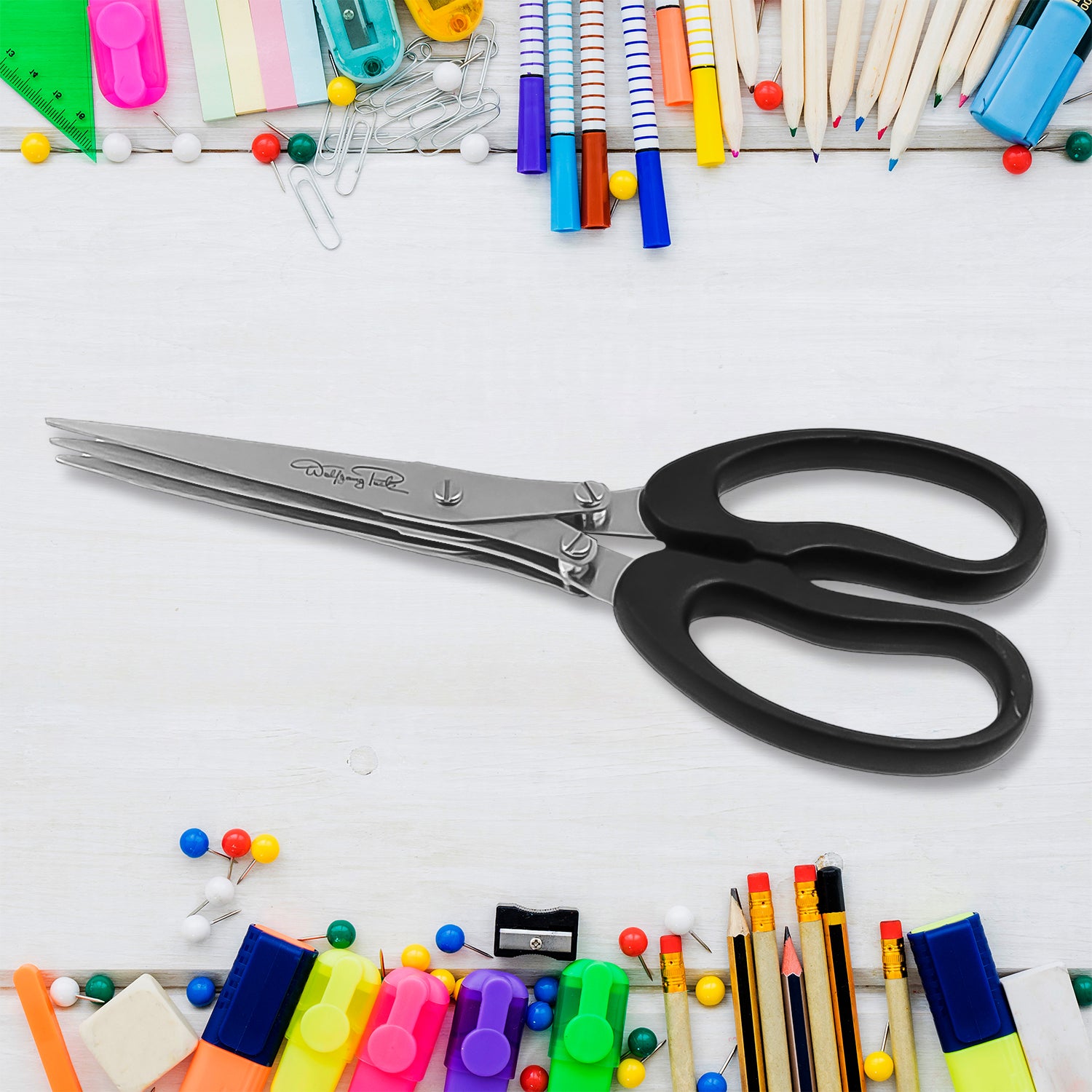 Multifunction Vegetable Stainless Steel Herbs Scissor With 3 Blades (1 Pc) - Shivani Jaswal Multifunction Vegetable Stainless Steel Herbs Scissor With 3 Blades (1 Pc)