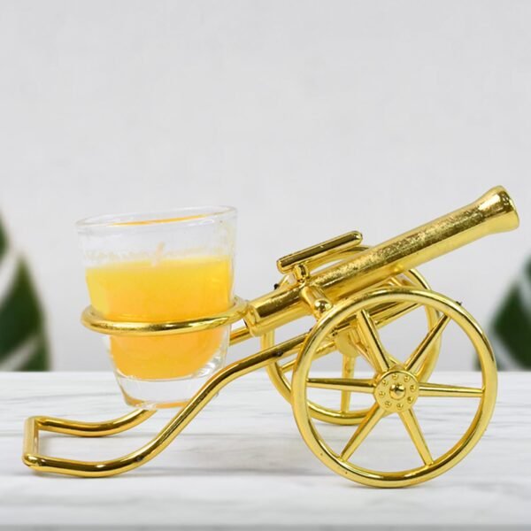 Top Cannon Tealight Holder / Candle Holder (1 Pc)