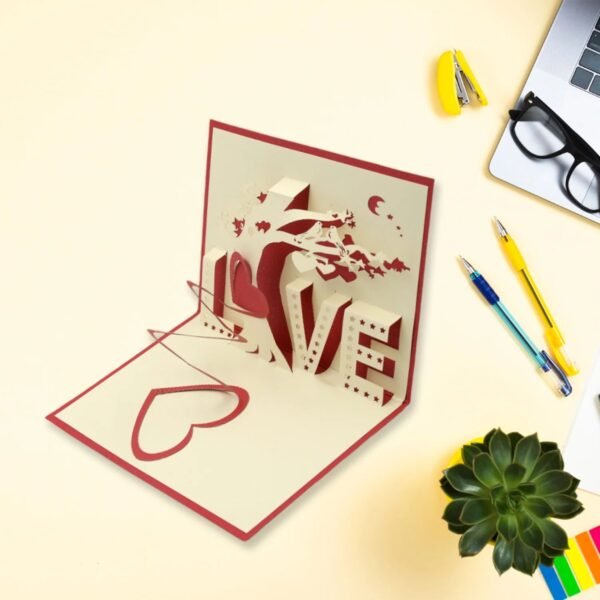 Valentineâ€™s Day Special Gift Box - Heart-Shaped Light, Chocolate Box & Golden Flower