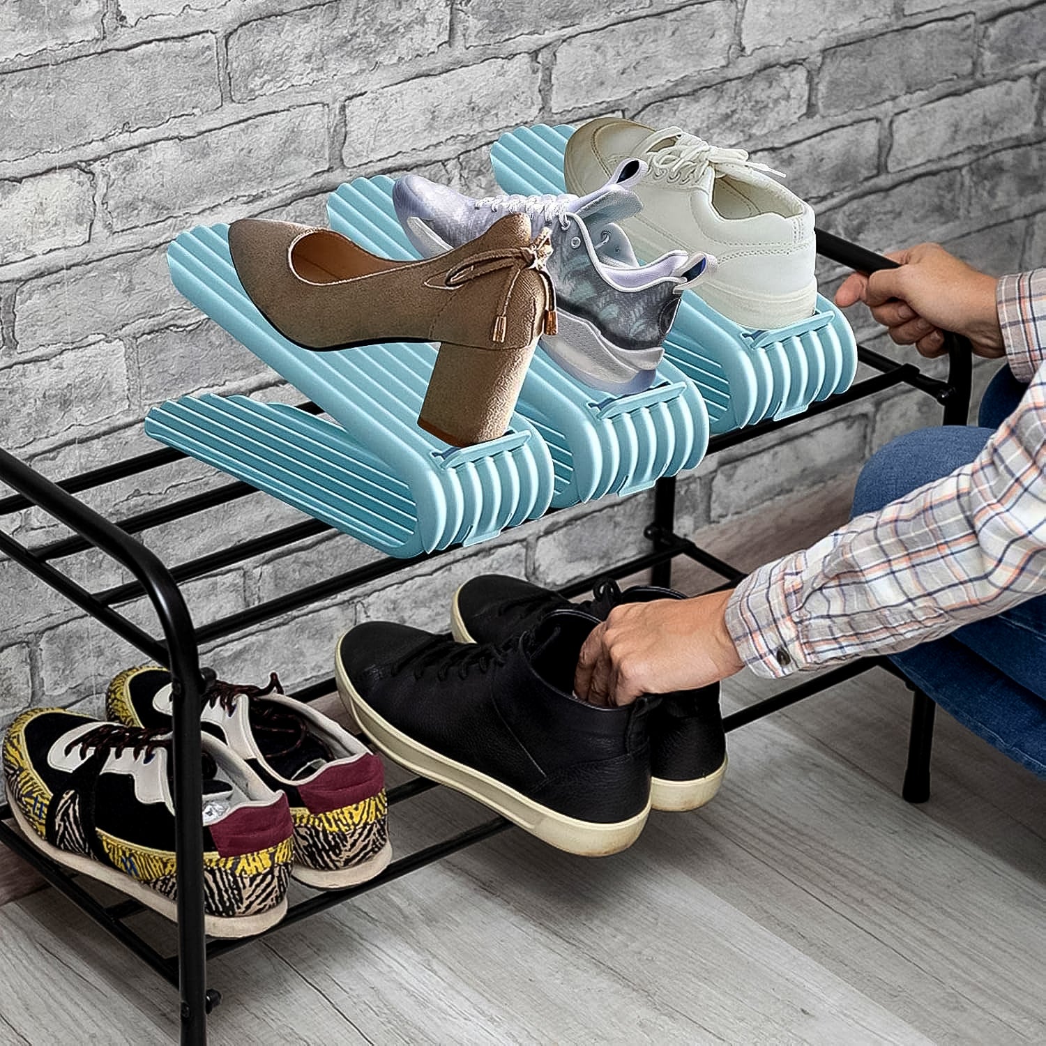 Shoe Storage Shoes Rack Shoe Racks Storage Small Shoe Stand (27×11 Cm / 1 Pc) - Shivani Jaswal Shoe Storage Shoes Rack Shoe Racks Storage Small Shoe Stand (27×11 Cm / 1 Pc)