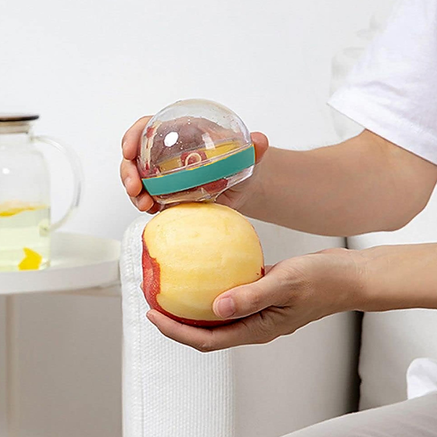 Multifunctional Round Peeler with Removable Storage – Washable Vegetable & Fruit Peeler for Kitchen (1 Pc / Mix Color) - Shivani Jaswal Multifunctional Round Peeler with Removable Storage – Washable Vegetable & Fruit Peeler for Kitchen (1 Pc / Mix Color)
