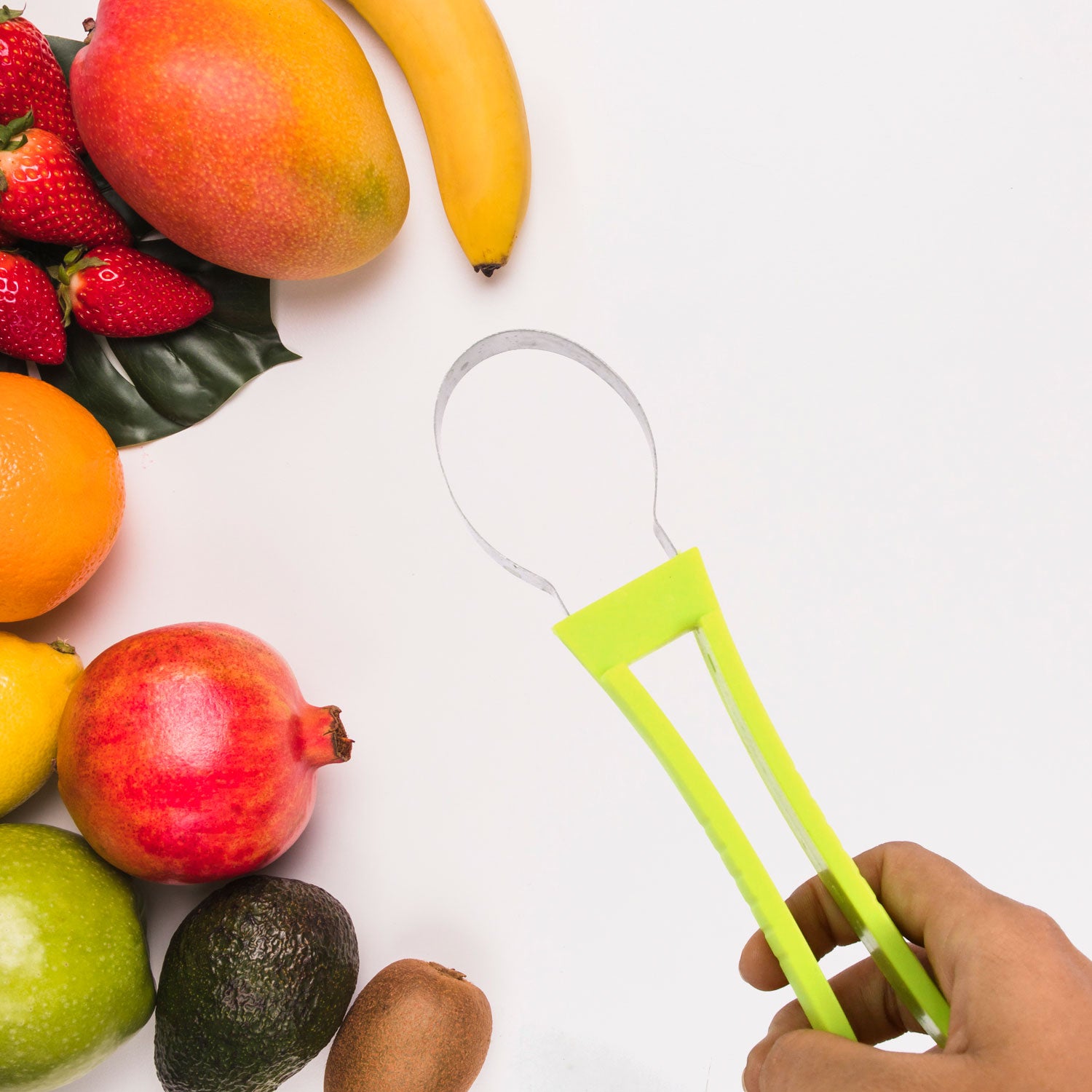Professional 3 in 1 Stainless Steel Watermelon Cutter Fruit Carving Tools Set (1 Set) - Shivani Jaswal Professional 3 in 1 Stainless Steel Watermelon Cutter Fruit Carving Tools Set (1 Set)