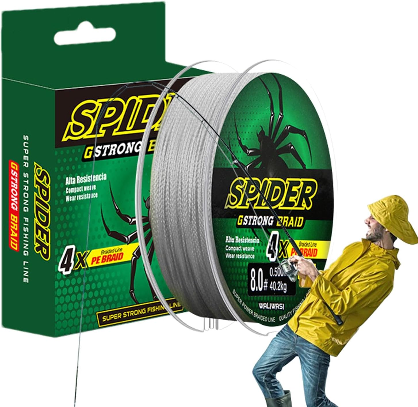 Braided Fishing Line, Abrasion Resistant Braided Wires, 100 Mtr Braided Wire - Shivani Jaswal Braided Fishing Line, Abrasion Resistant Braided Wires, 100 Mtr Braided Wire