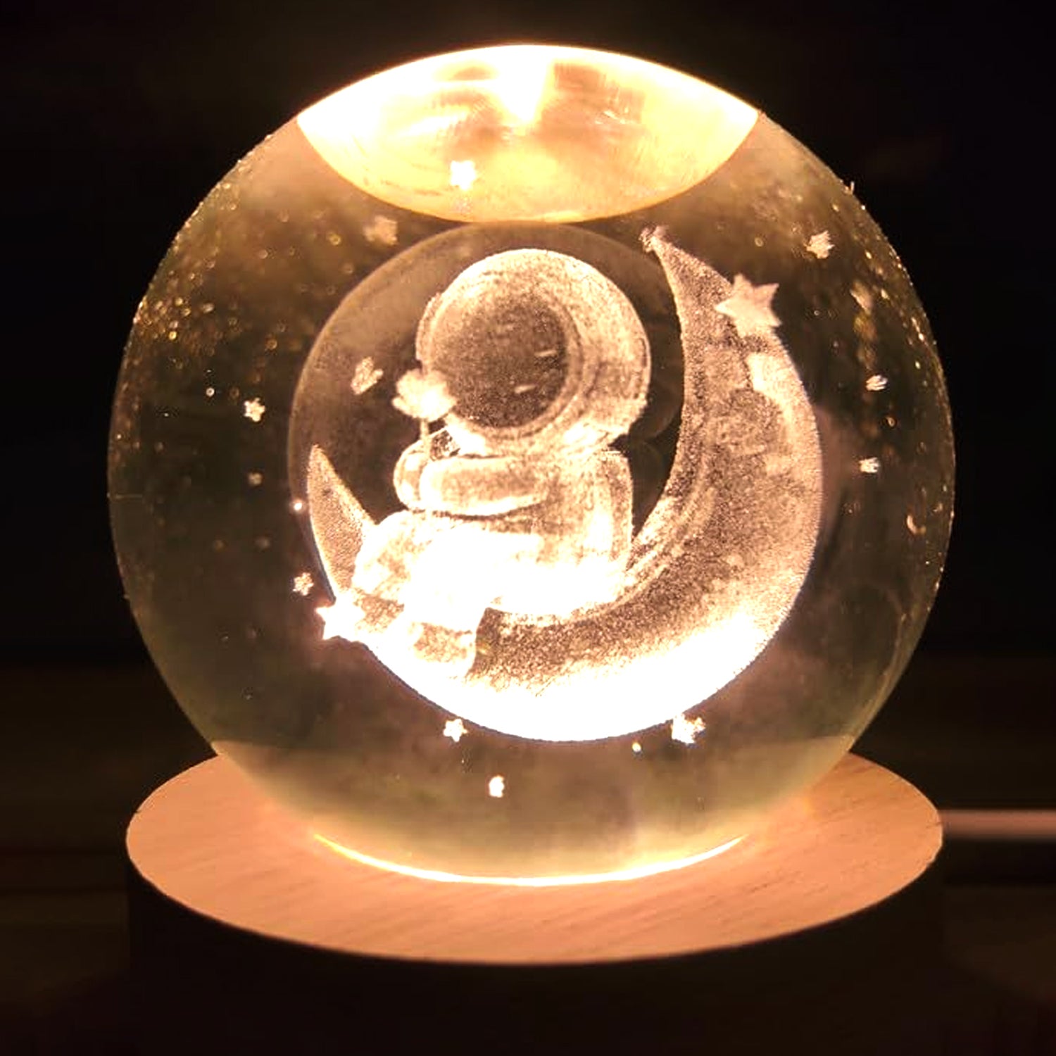 Astronaut Ball Night Light Lamp Decorative Lamp For Living Room Decor (1 Pc) - Shivani Jaswal Astronaut Ball Night Light Lamp Decorative Lamp For Living Room Decor (1 Pc)