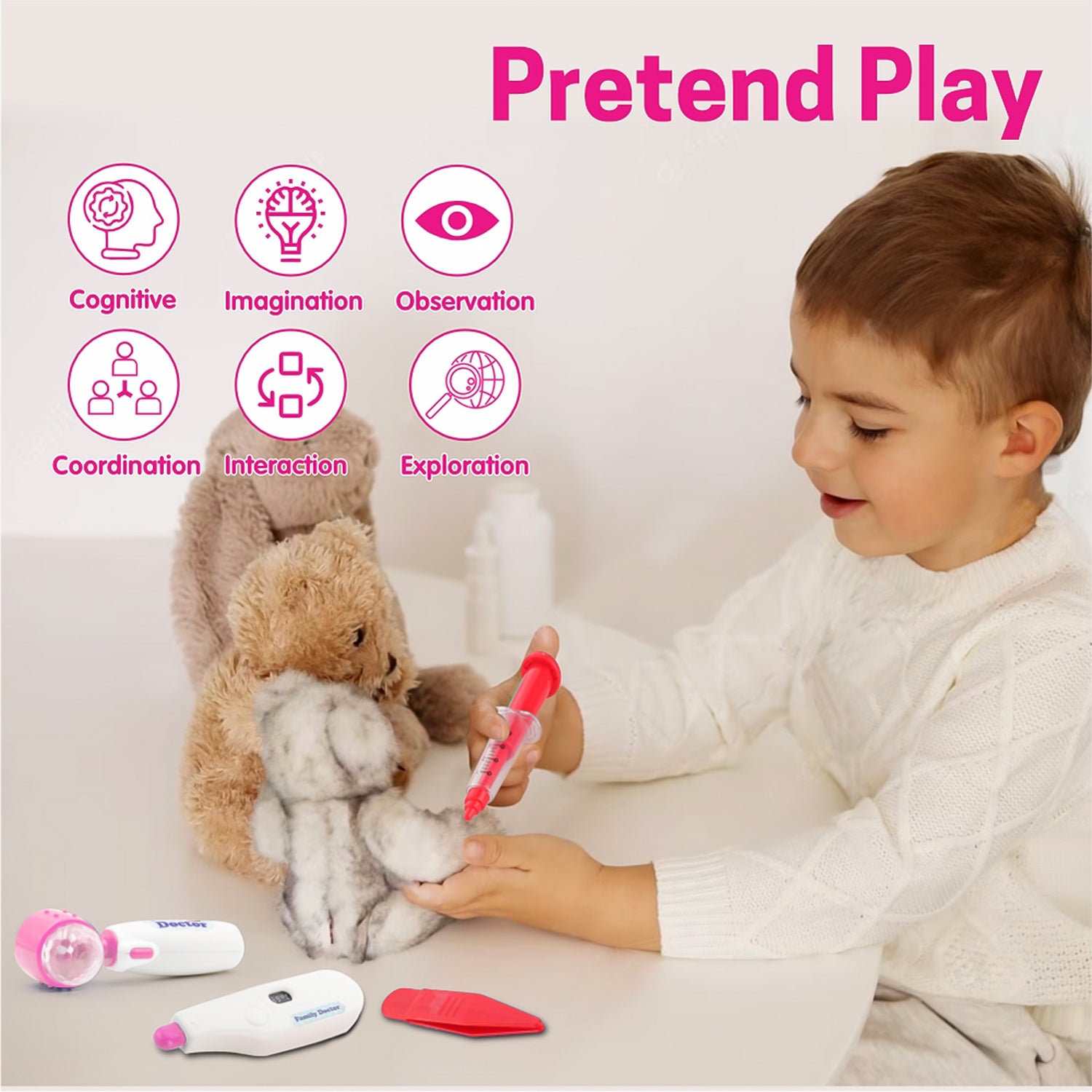 Premium Doctor Set Trolley Little Doctor Kids Toy (1 Set) - Shivani Jaswal Premium Doctor Set Trolley Little Doctor Kids Toy (1 Set)