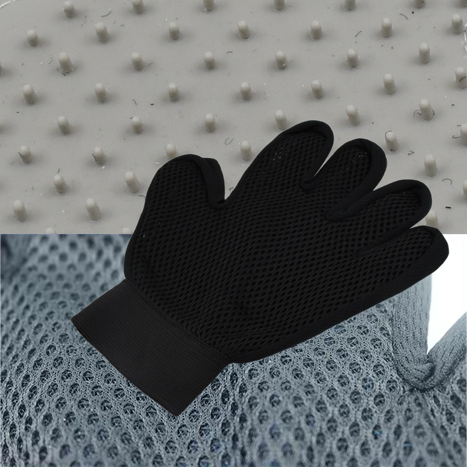 Grey Gloves, Gloves Bathing Tool (1 Pc) - Shivani Jaswal Grey Gloves, Gloves Bathing Tool (1 Pc)