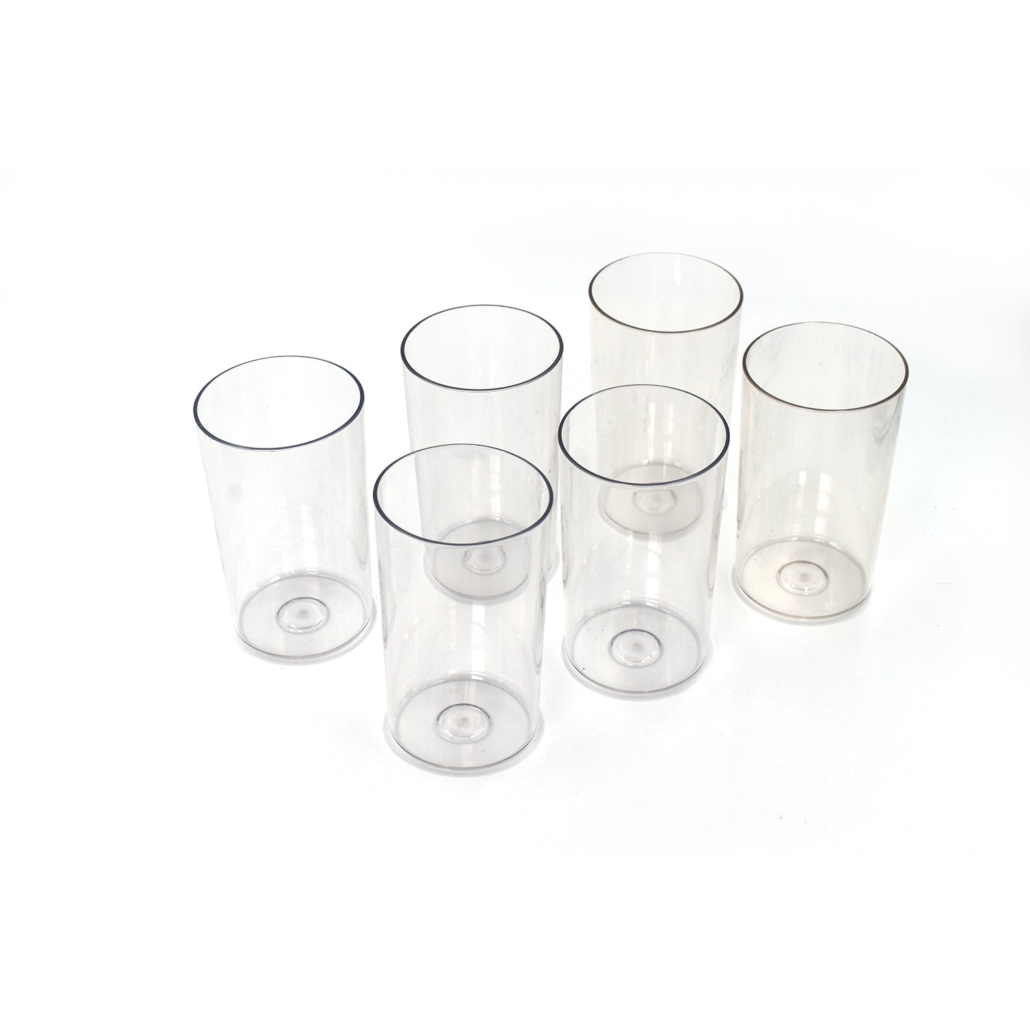 Ganesh Classic Plastic Glass Set of-6 (Each Glass 350ml) - Shivani Jaswal Ganesh Classic Plastic Glass Set of-6 (Each Glass 350ml)